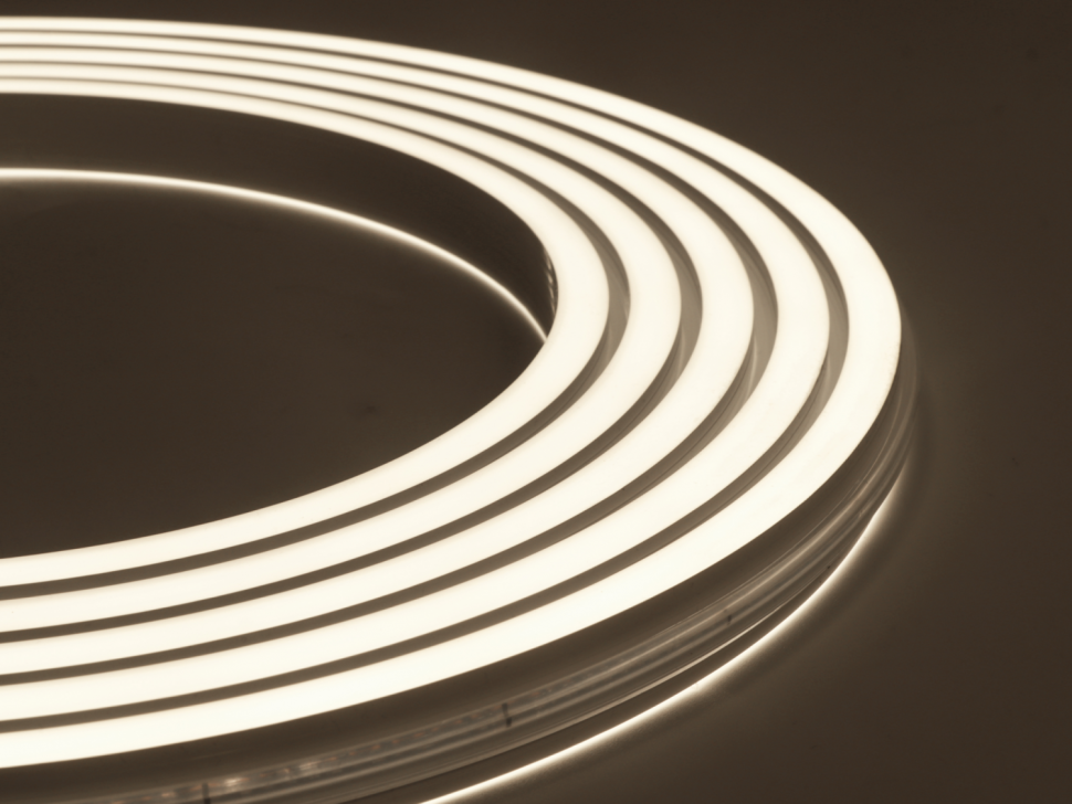 Лента неоновая двойная, SMD2835, 140led/m, 10Вт/м, 24В, 4000K, IP67 фото 1 — Multielectrika