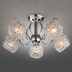 Потолочная люстра 7777/5 хром &mdash; Multielectrika