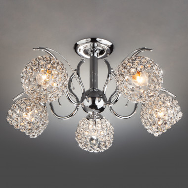Потолочная люстра 7777/5 хром — Multielectrika