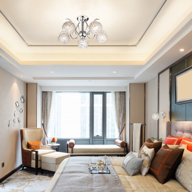 Потолочная люстра 7777/5 хром — Multielectrika