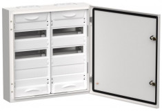 Корпус металлический IEK TITAN 5 ЩРн-72 (2х36) 585х570х140мм IP54 белый (одна дверь) &mdash; Multielectrika