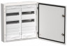 Корпус металлический IEK TITAN 5 ЩРн-72 (2х36) 585х570х140мм IP54 белый (одна дверь)