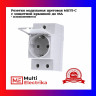Щитовая розетка с защитной крышкой ABB M1175-C 2CSM211000R0721