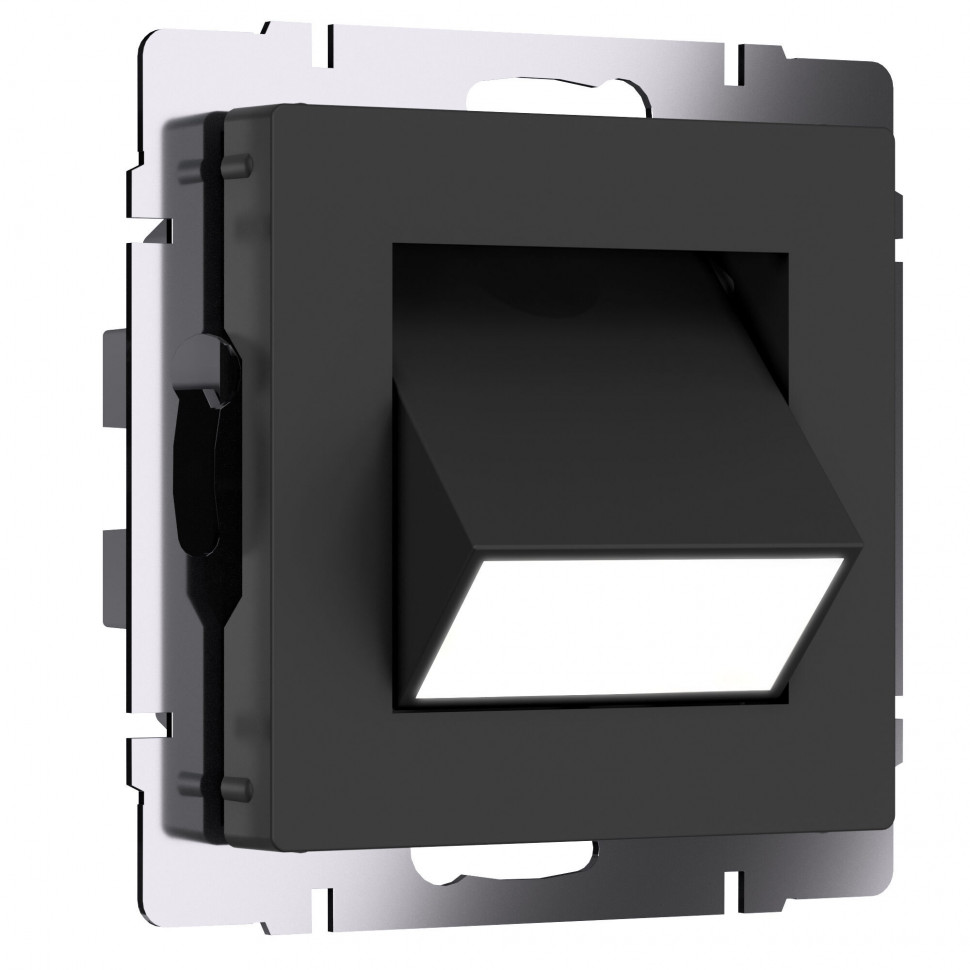 Поворотная встраиваемая LED подсветка Turn (черный матовый) W1154708 фото 1 &mdash; Multielectrika