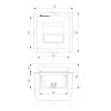 Поворотная встраиваемая LED подсветка Turn (черный матовый) W1154708 фото 5 &mdash; Multielectrika