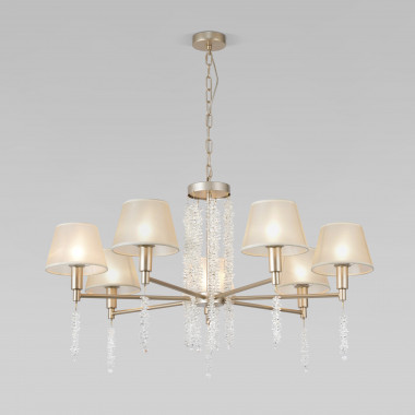 Подвесная люстра 60148/7 матовое золото — Multielectrika