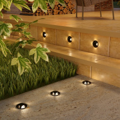 Подсветка для лестниц и дорожек MRL LED 1106 чёрный &mdash; Multielectrika