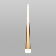 Подвесной светодиодный светильник DLR038 7+1W 4200K золото &mdash; Multielectrika