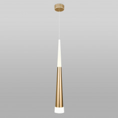Подвесной светодиодный светильник DLR038 7+1W 4200K золото &mdash; Multielectrika