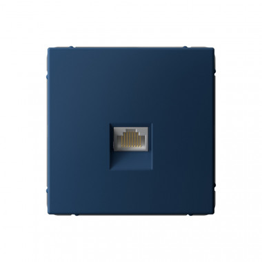 Розетка RJ-45 Systeme Electric ArtGallery кат. 6A, аквамарин — Multielectrika