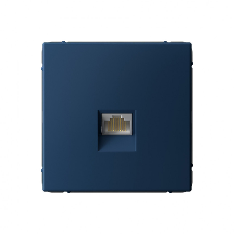 Розетка RJ-45 Systeme Electric ArtGallery кат. 6A, аквамарин фото 1 — Multielectrika