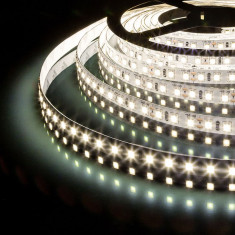 Светодиодная лента 24 В 9,6 Вт/м 120 Led/м 2835 IP20, теплый белый 3300K, 5 м Лента светодиодная 24V 9,6W 120Led 2835 IP20 теплый белый, 5м &mdash; Multielectrika