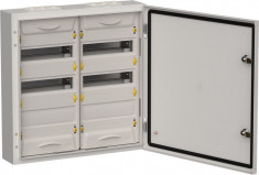 Корпус металлический IEK TITAN 5 ЩРн-72 (2х36) 585х570х140мм IP54 серый (одна дверь) &mdash; Multielectrika