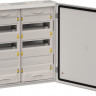 Корпус металлический IEK TITAN 5 ЩРн-72 (2х36) 585х570х140мм IP54 серый (одна дверь)