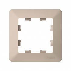 Рамка на 1 пост Systeme Electric AtlasDesign Air песочный &mdash; Multielectrika