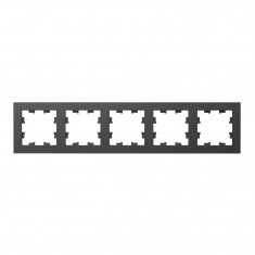 Рамка на 5 постов Systeme Electric AtlasDesign базальт &mdash; Multielectrika