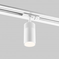 Трековый светодиодный светильник для однофазного шинопровода Riffe белый 9 Вт 4200K 85512/01 9W 4200K  белый однофазный &mdash; Multielectrika