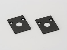 SY-LINK-ECS-T2S-BL, комплект заглушек (2шт) для встраиваемого низкопрофильного шинопровода, черный &mdash; Multielectrika