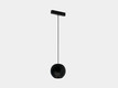 SY-LINK-SP90-BL-5-WW, светильник подвесной шар, черный, 5Вт, 3000К &mdash; Multielectrika