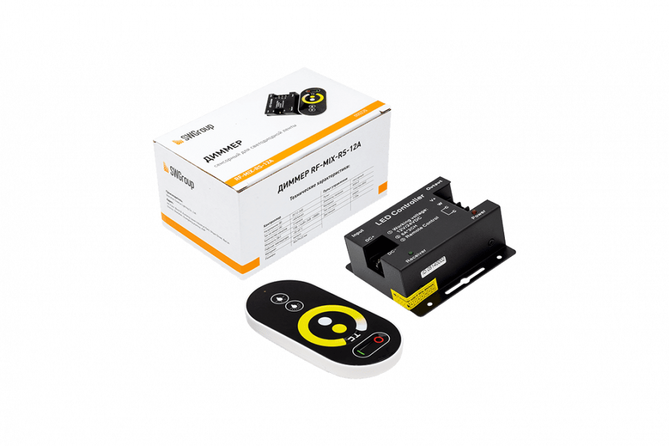 Контроллер для ленты SWG RF-MIX-RS-12A фото 1 — Multielectrika