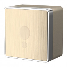 Вывод кабеля Gallant шампань рифленый W5050210 &mdash; Multielectrika