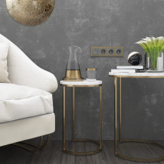 Рамка на 4 поста (бронза) WL07-Frame-04 &mdash; Multielectrika