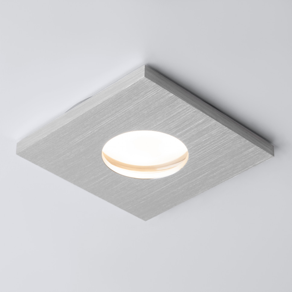 Встраиваемый точечный светильник 126 MR16 серебро фото 1 — Multielectrika