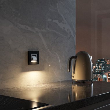 Поворотная встраиваемая LED подсветка Turn (серебряный) W1154706 — Multielectrika