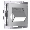 Поворотная встраиваемая LED подсветка Turn (серебряный) W1154706 фото 1 &mdash; Multielectrika