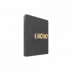 Systeme Infinity, Розетка аудио, FSE000787, Вулканический пепел &mdash; Multielectrika