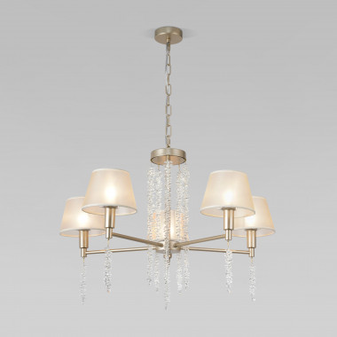 Подвесная люстра 60148/5 матовое золото — Multielectrika