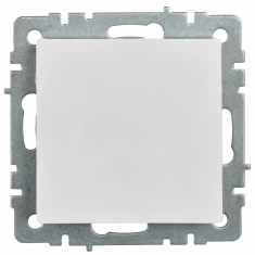 Заглушка с суппортом IEK Brite МЗ10-БрБ белая &mdash; Multielectrika