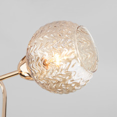 Потолочная люстра с плафонами 30175/6 золото &mdash; Multielectrika