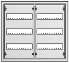 Распределительный щит ABB U32 в нишу 534х560х120 (72 модуля) 2CPX030100R9999 &mdash; Multielectrika