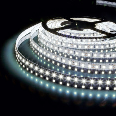 Светодиодная лента 12 В 9,6 Вт/м 120 Led/м 2835 IP65, холодный белый 6500K, 5 м Лента светодиодная 12V 9,6W 120Led 2835 IP65 холодный белый, 5м &mdash; Multielectrika