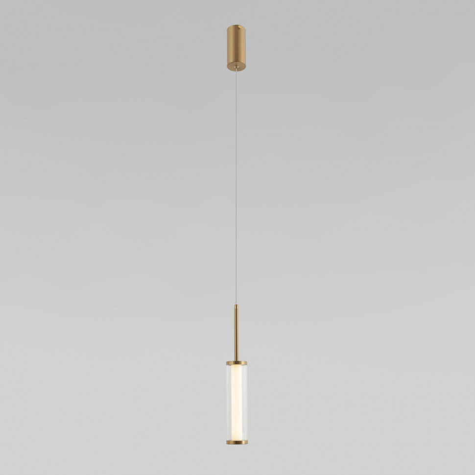 Подвесной светильник Stark 50386/1 LED латунь фото 1 &mdash; Multielectrika