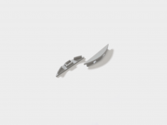 ARC-608FL-ECS, Комплект заглушек на профиль ARC-608FL (2 шт) &mdash; Multielectrika