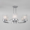 Потолочная люстра со стеклянными плафонами 60127/6 хром фото 2 &mdash; Multielectrika