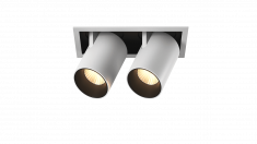 Встраиваемый LED светильник GL 7117-2/12W  двойной  12 W 3000K SPL-SQ2-12-WW &mdash; Multielectrika