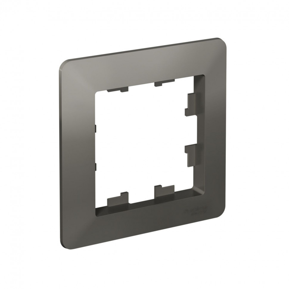 Рамка на 1 пост Systeme Electric AtlasDesign Air сталь фото 1 — Multielectrika