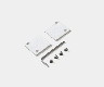 SY-LINK-ECS-S1S-WH, комплект заглушек (2шт) для накладного низкопрофильного шинопровода, белый