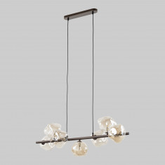 Подвесной светильник со стеклянными плафонами 11033 Lava Brown &mdash; Multielectrika