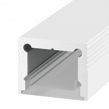 Алюминиевый профиль Design LED LS1613, 2500 мм, белый — Multielectrika