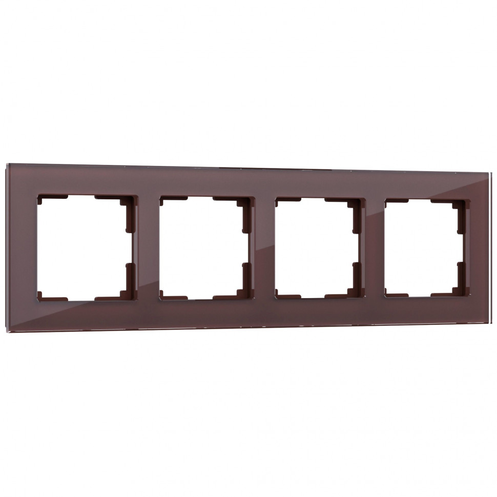 Рамка на 4 поста (мокко) W0041118 фото 1 — Multielectrika
