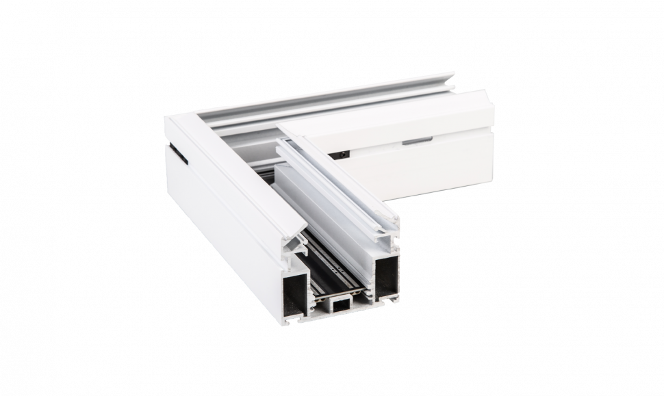 Коннектор угловой для низковольтного трека SWG Pro SY 010592 фото 1 — Multielectrika