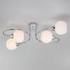 Потолочная люстра со стеклянными плафонами 30136/4 хром фото 3 — Multielectrika