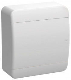 Корпус пластиковый IEK TEKFOR ЩРН-П-8 IP41 белая дверь &mdash; Multielectrika