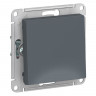Переключатель одноклавишный Schneider Electric Atlas Design грифель