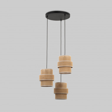 Подвесной светильник с тканевыми абажурами 6098 Calisto — Multielectrika
