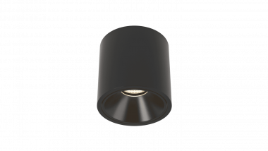 Потолочный светильник накладной,20Вт, Черный, 3000К, GW-8701-20-BL-WW — Multielectrika